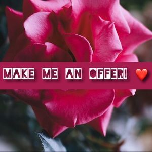 Make me a reasonable offer! 🥰